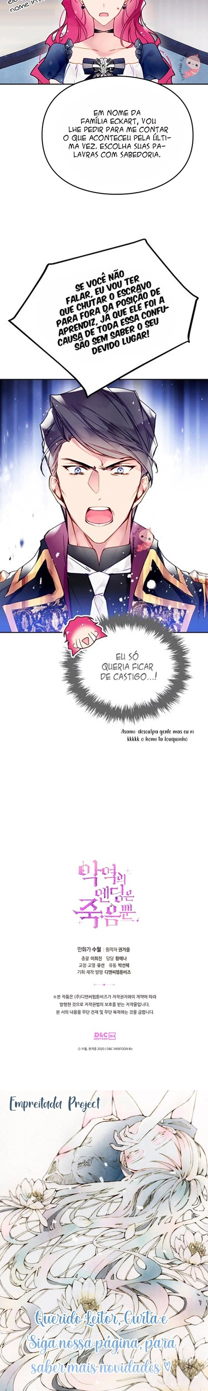 Read A Morte é o Único Fim Para a Vilã PT-BR Manga Online