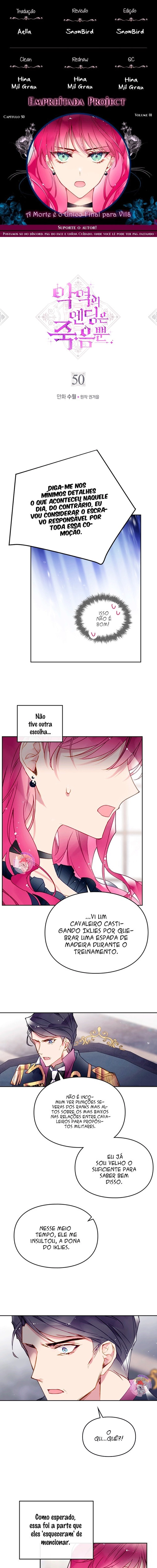 Read A Morte é o Único Fim Para a Vilã PT-BR Manga Online