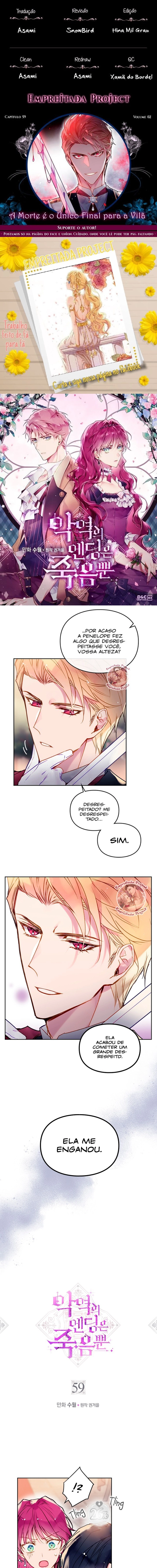 Read A Morte é o Único Fim Para a Vilã PT-BR Manga Online
