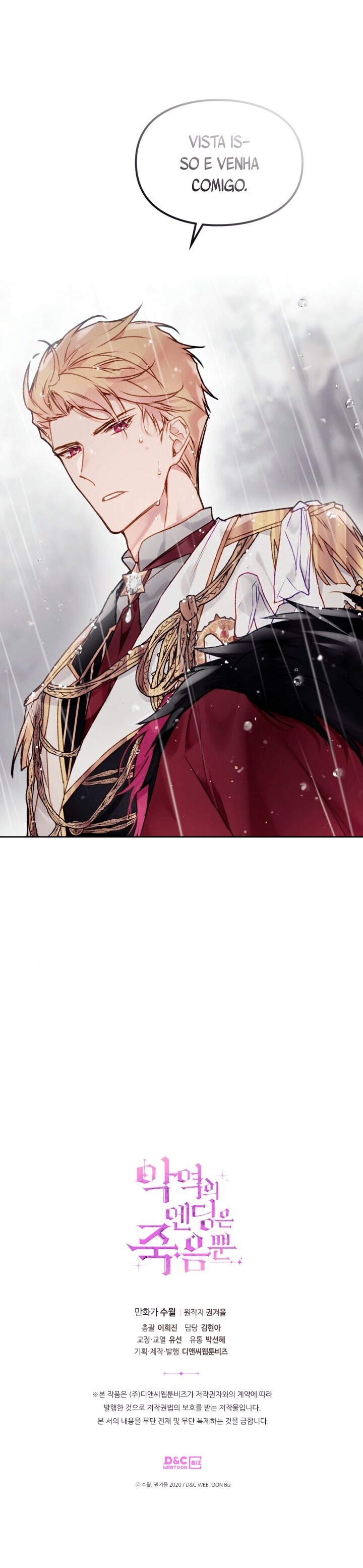 Read A Morte é o Único Fim Para a Vilã PT-BR Manga Online