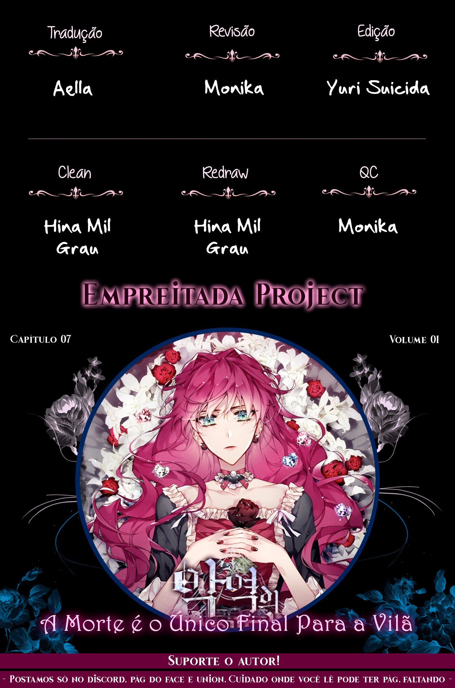 Read A Morte é o Único Fim Para a Vilã PT-BR Manga Online
