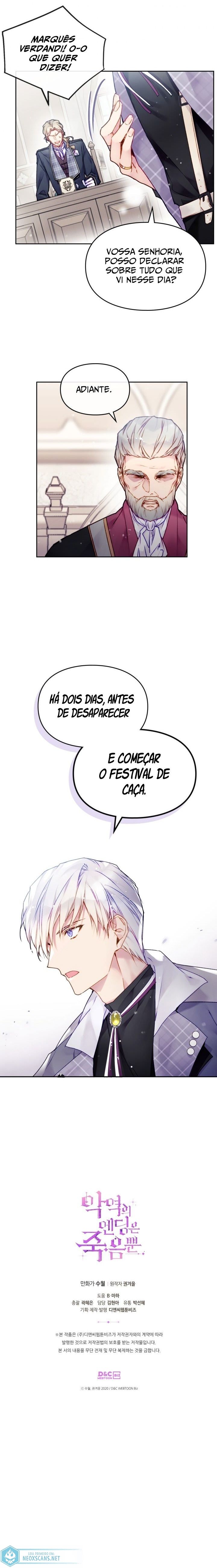 Read A Morte é o Único Fim Para a Vilã PT-BR Manga Online