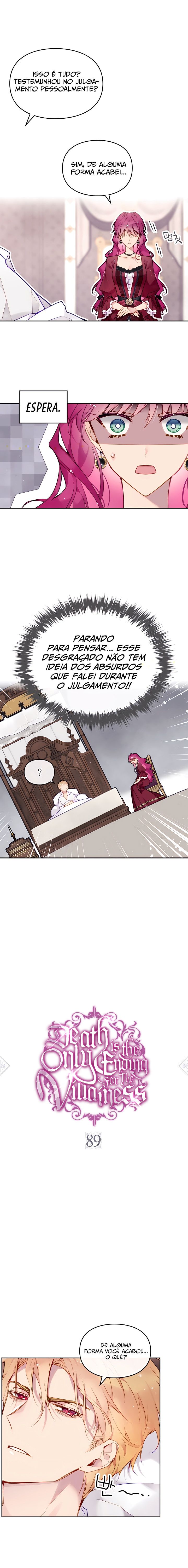 Read A Morte é o Único Fim Para a Vilã PT-BR Manga Online