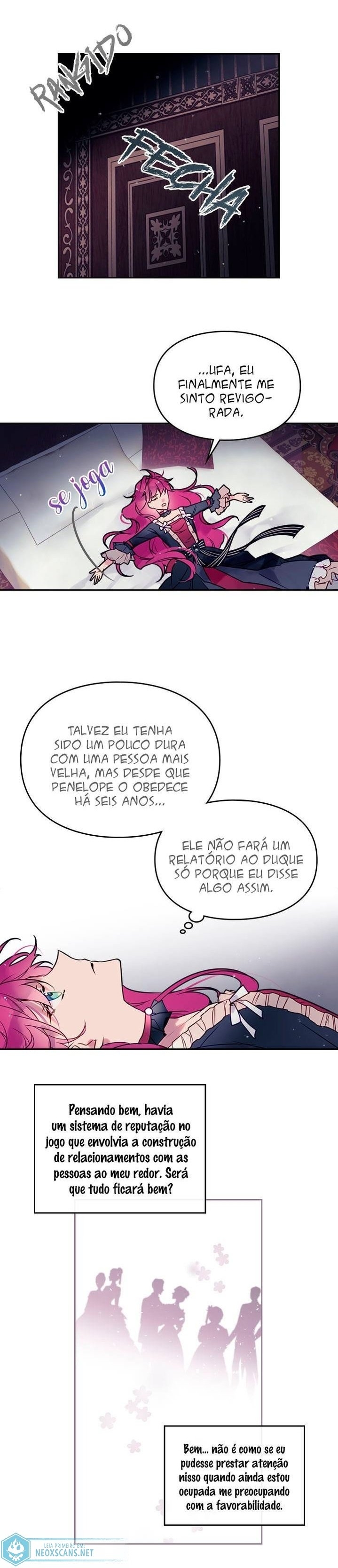 Read A Morte é o Único Fim Para a Vilã PT-BR Manga Online
