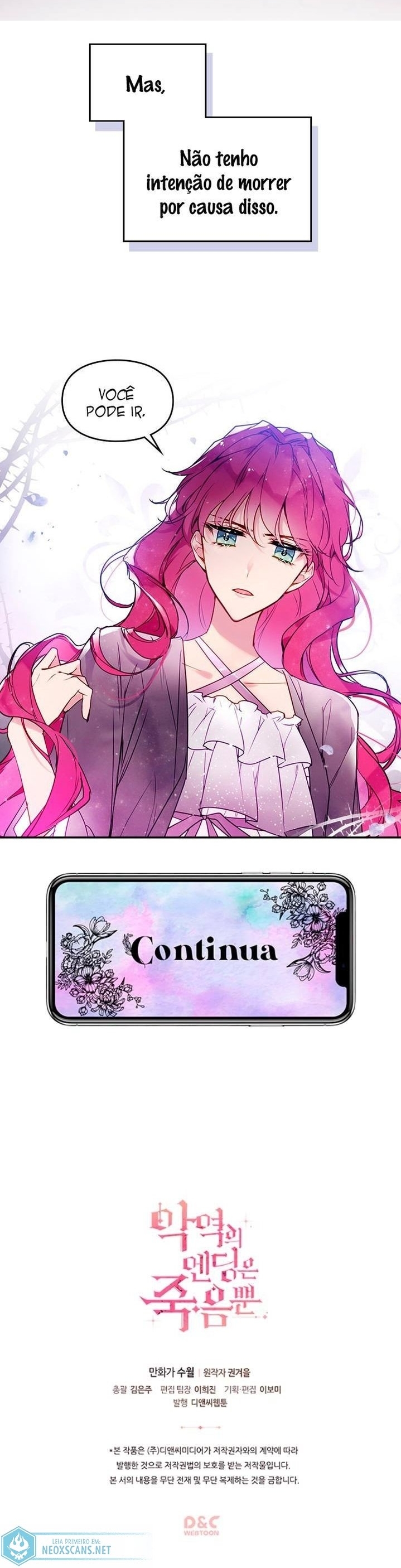 Read A Morte é o Único Fim Para a Vilã PT-BR Manga Online