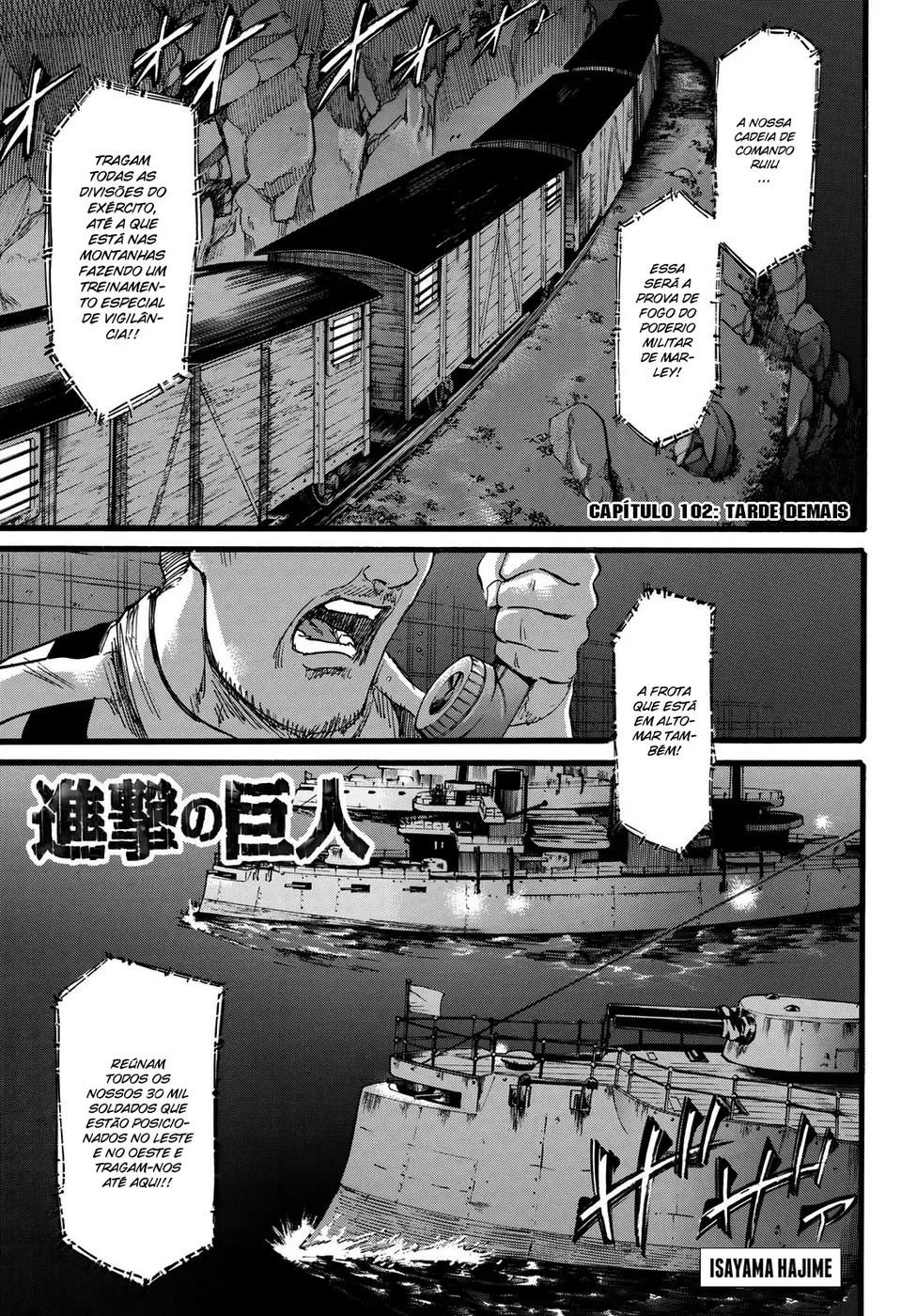 Read Attack on Titan PT-BR Manga Online