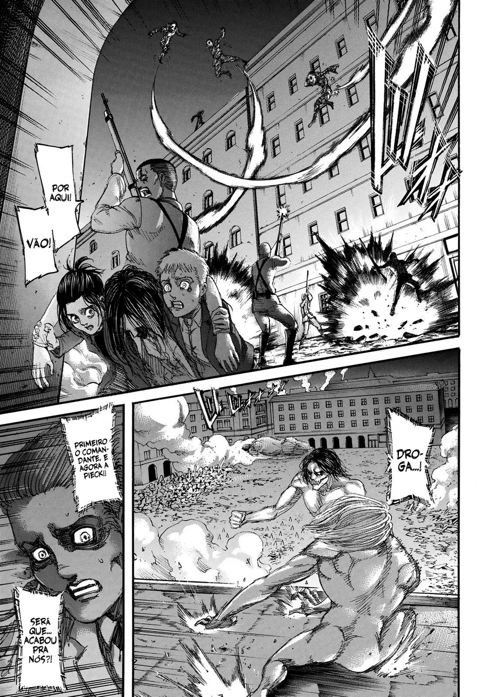 Read Attack on Titan PT-BR Manga Online
