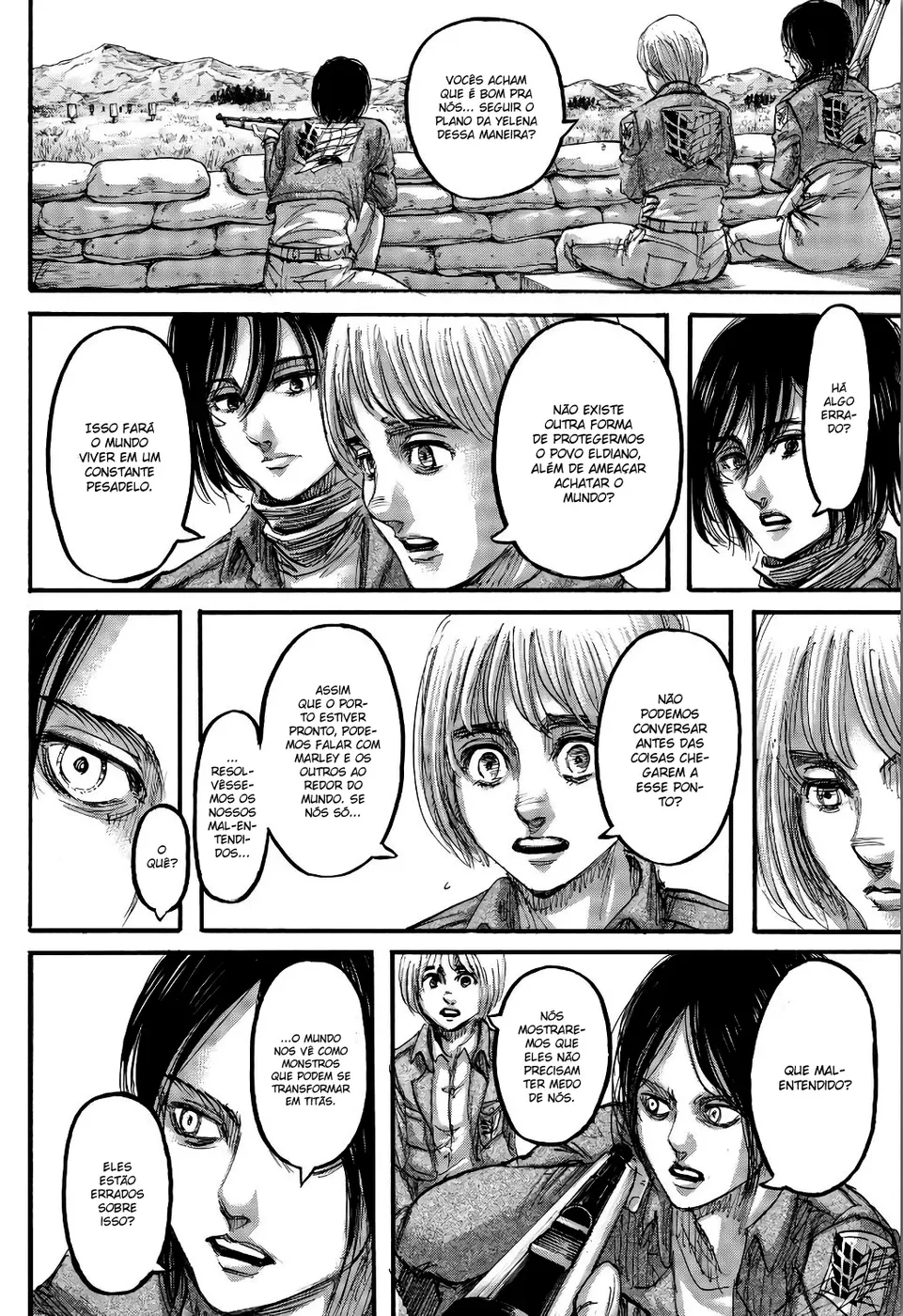 Read Attack on Titan PT-BR Manga Online