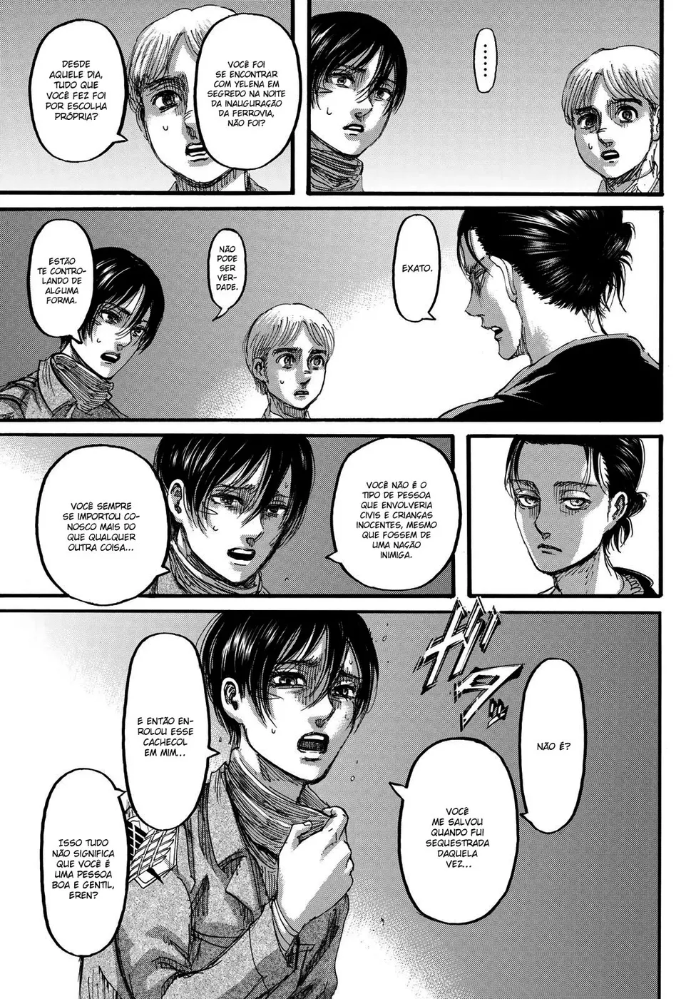 Read Attack on Titan PT-BR Manga Online