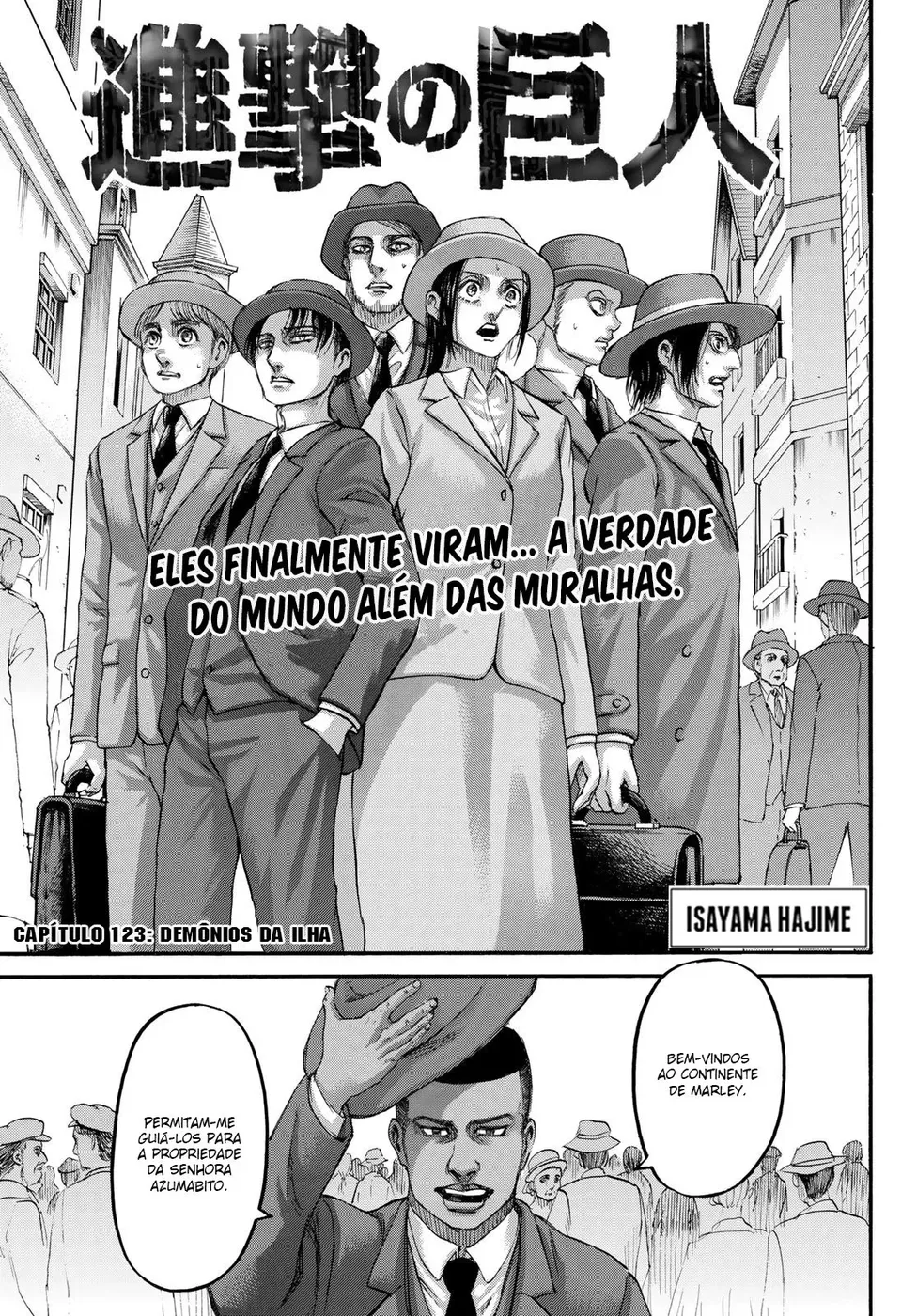 Read Attack on Titan PT-BR Manga Online