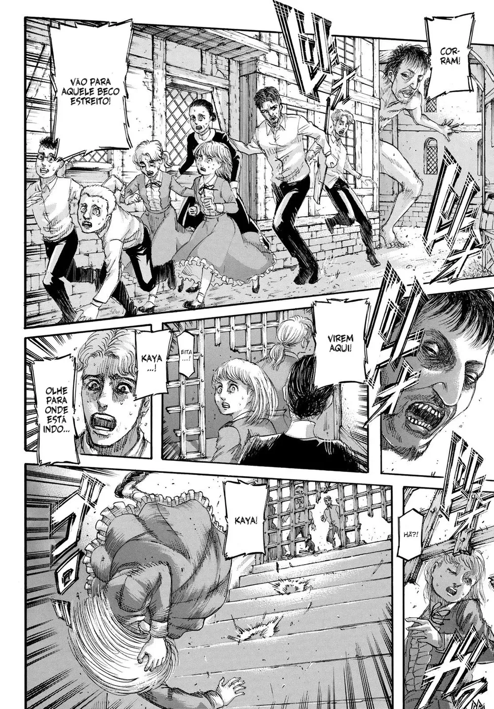 Read Attack on Titan PT-BR Manga Online