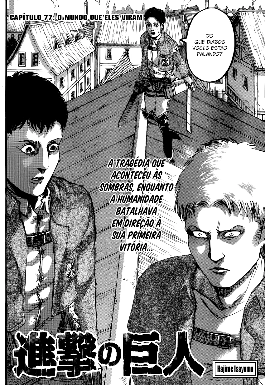 Read Attack on Titan PT-BR Manga Online