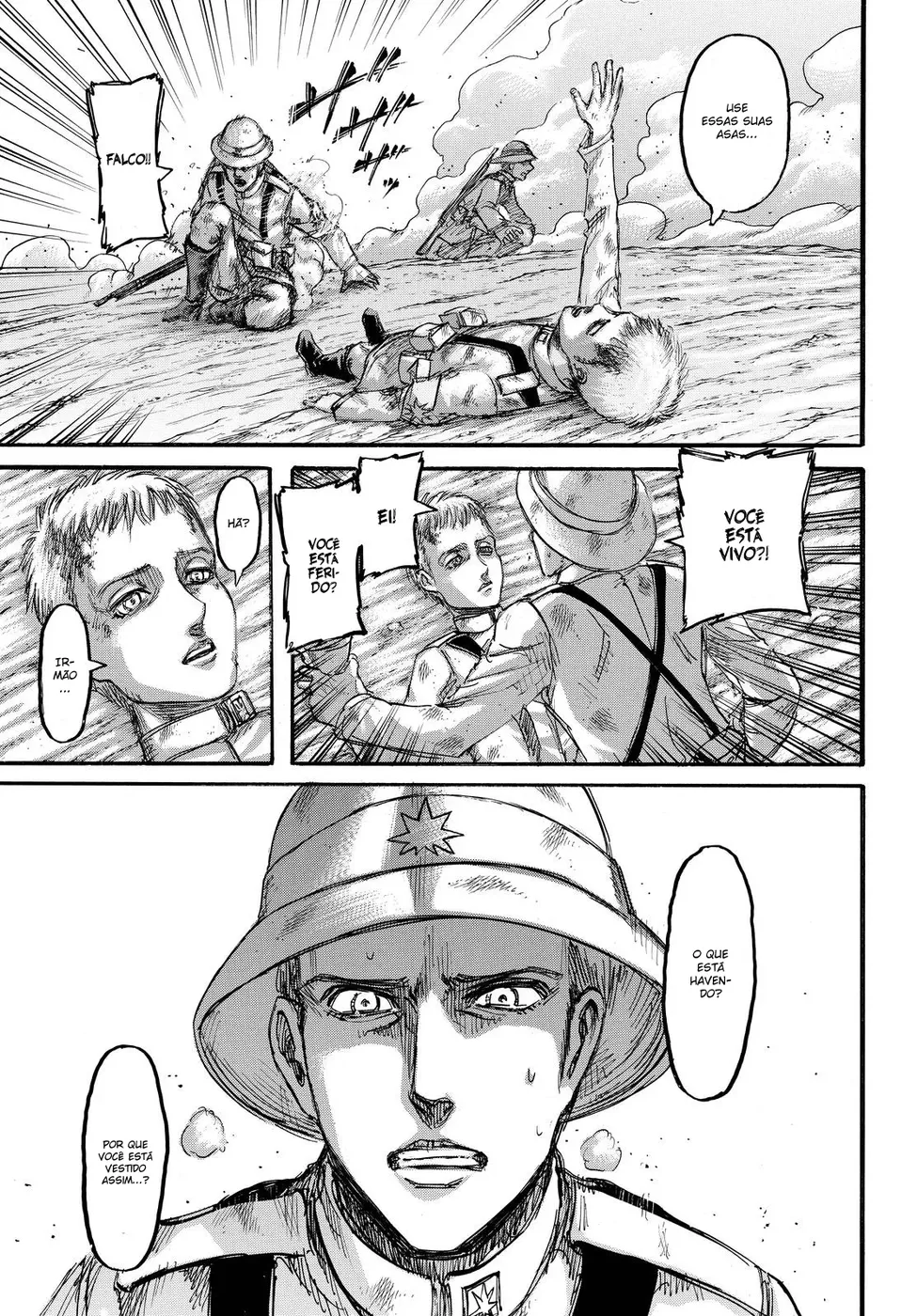 Read Attack on Titan PT-BR Manga Online
