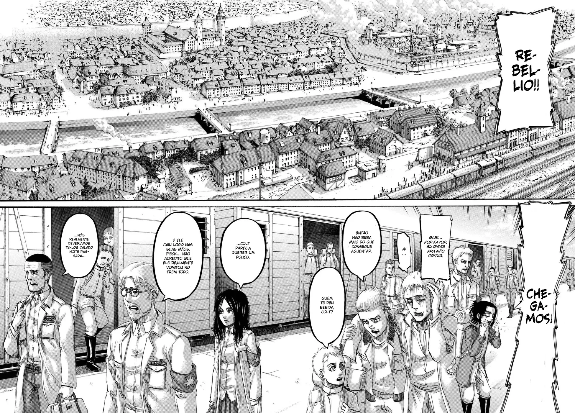Read Attack on Titan PT-BR Manga Online