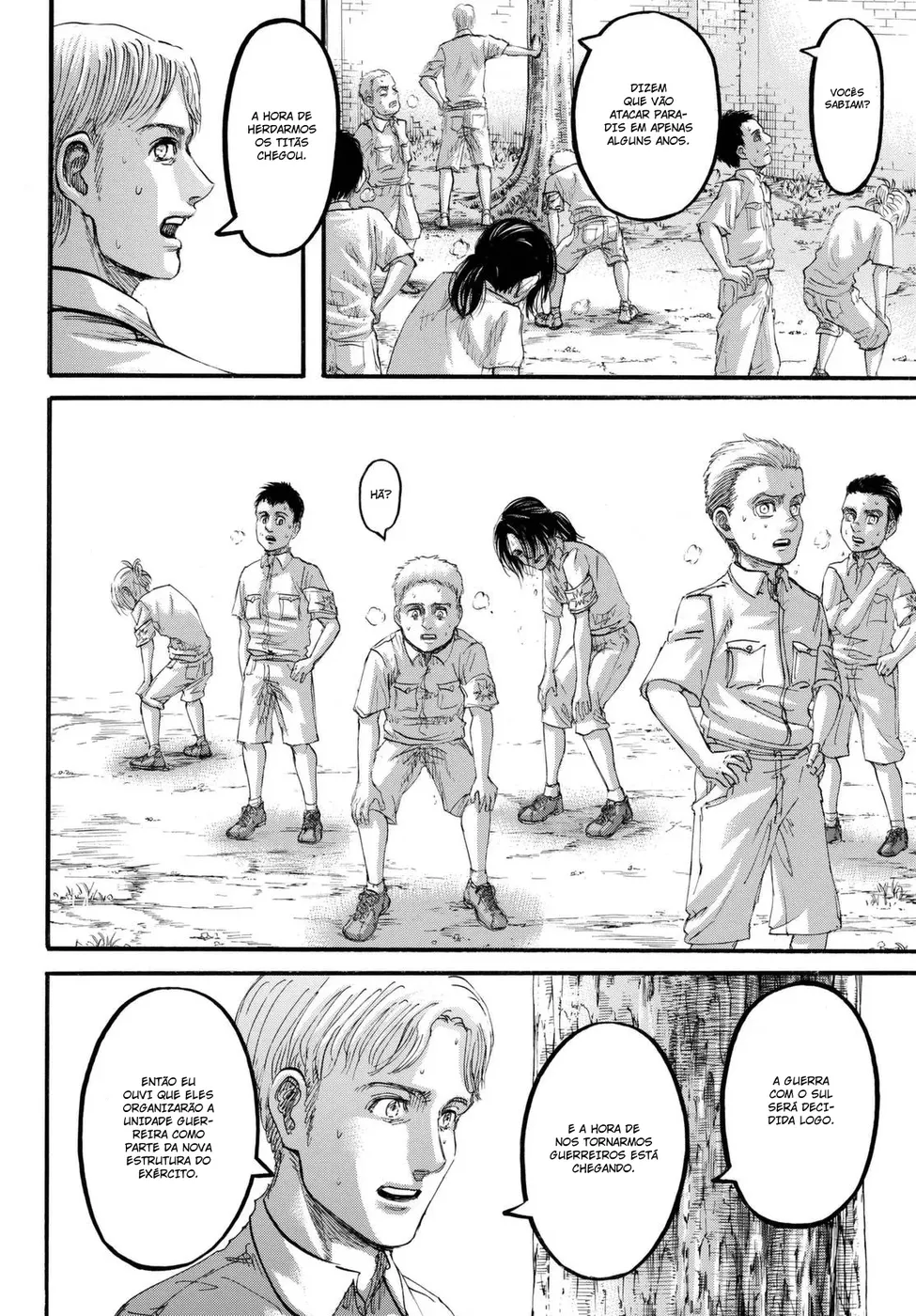 Read Attack on Titan PT-BR Manga Online