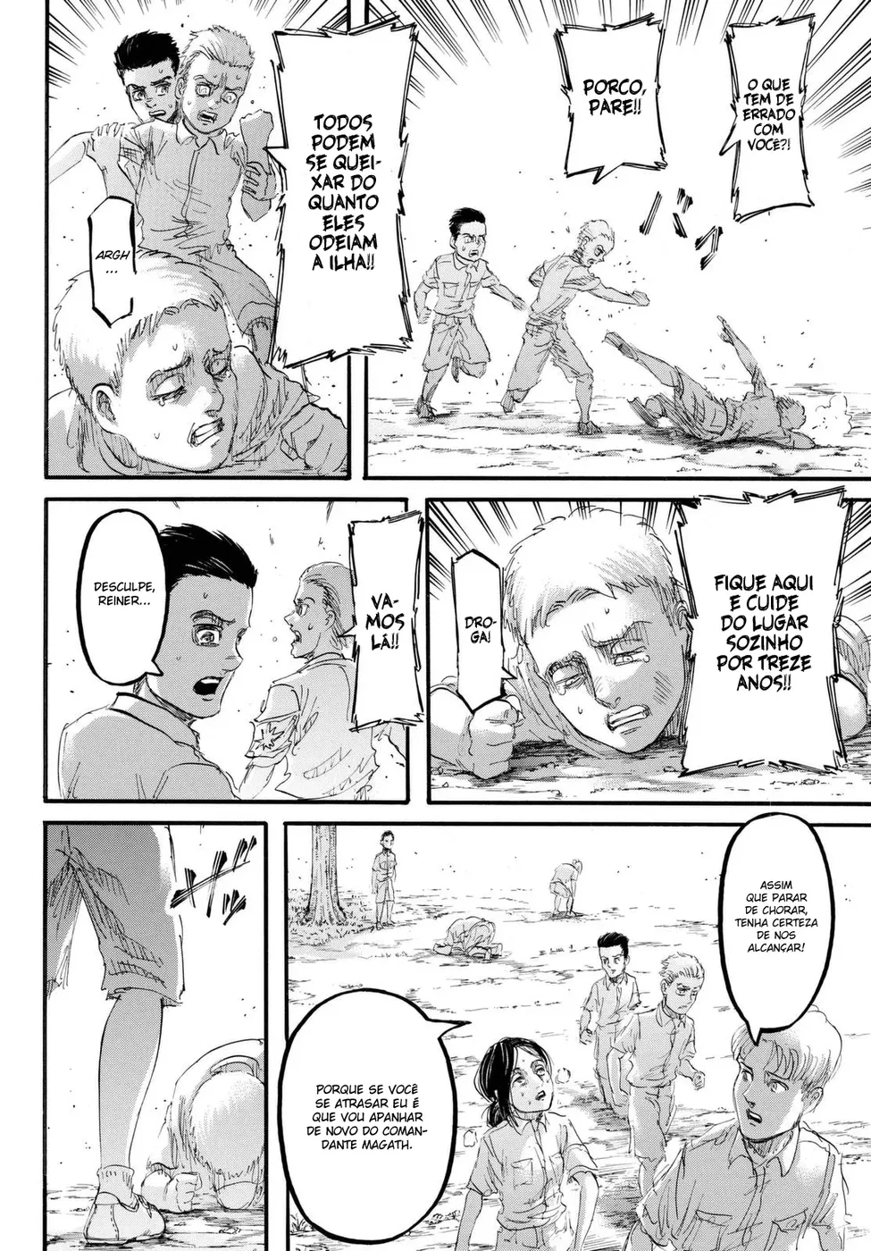 Read Attack on Titan PT-BR Manga Online