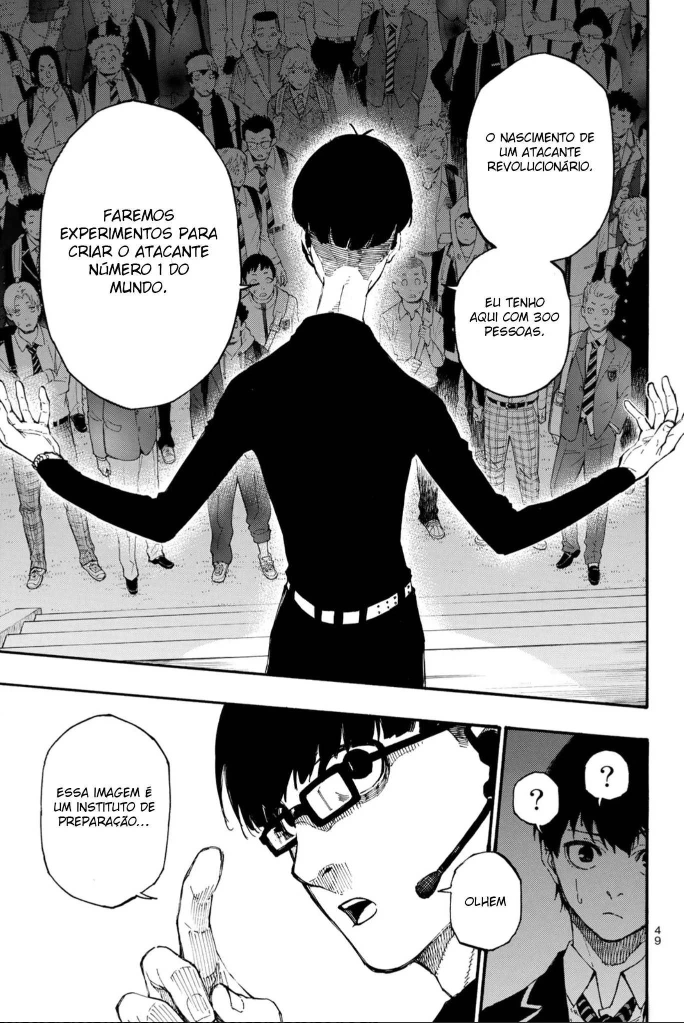 Read Blue Lock PT-BR Manga Online