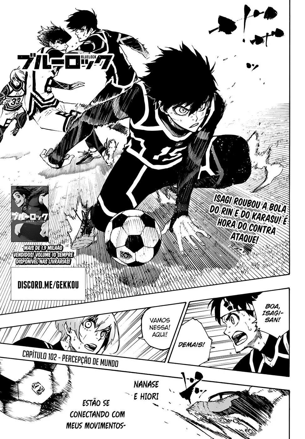 Read Blue Lock PT-BR Manga Online