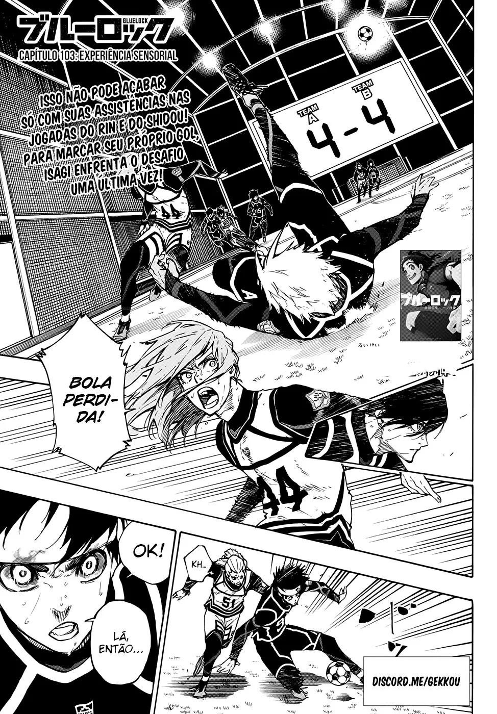 Read Blue Lock PT-BR Manga Online