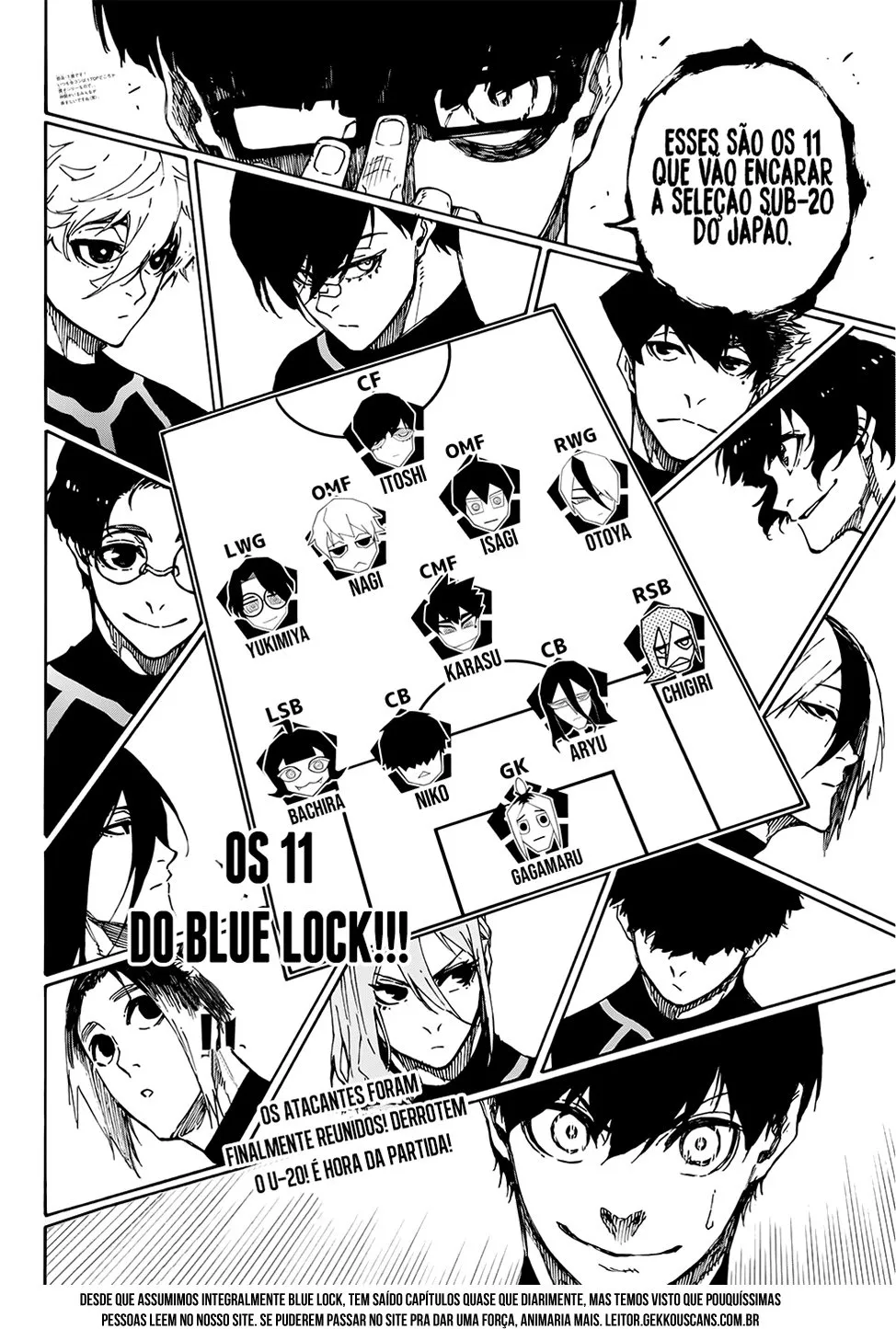 Read Blue Lock PT-BR Manga Online