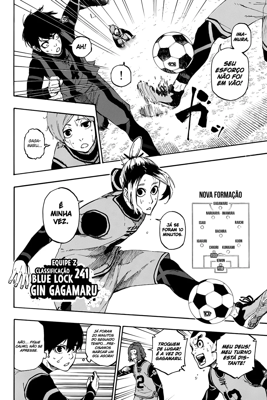 Read Blue Lock PT-BR Manga Online
