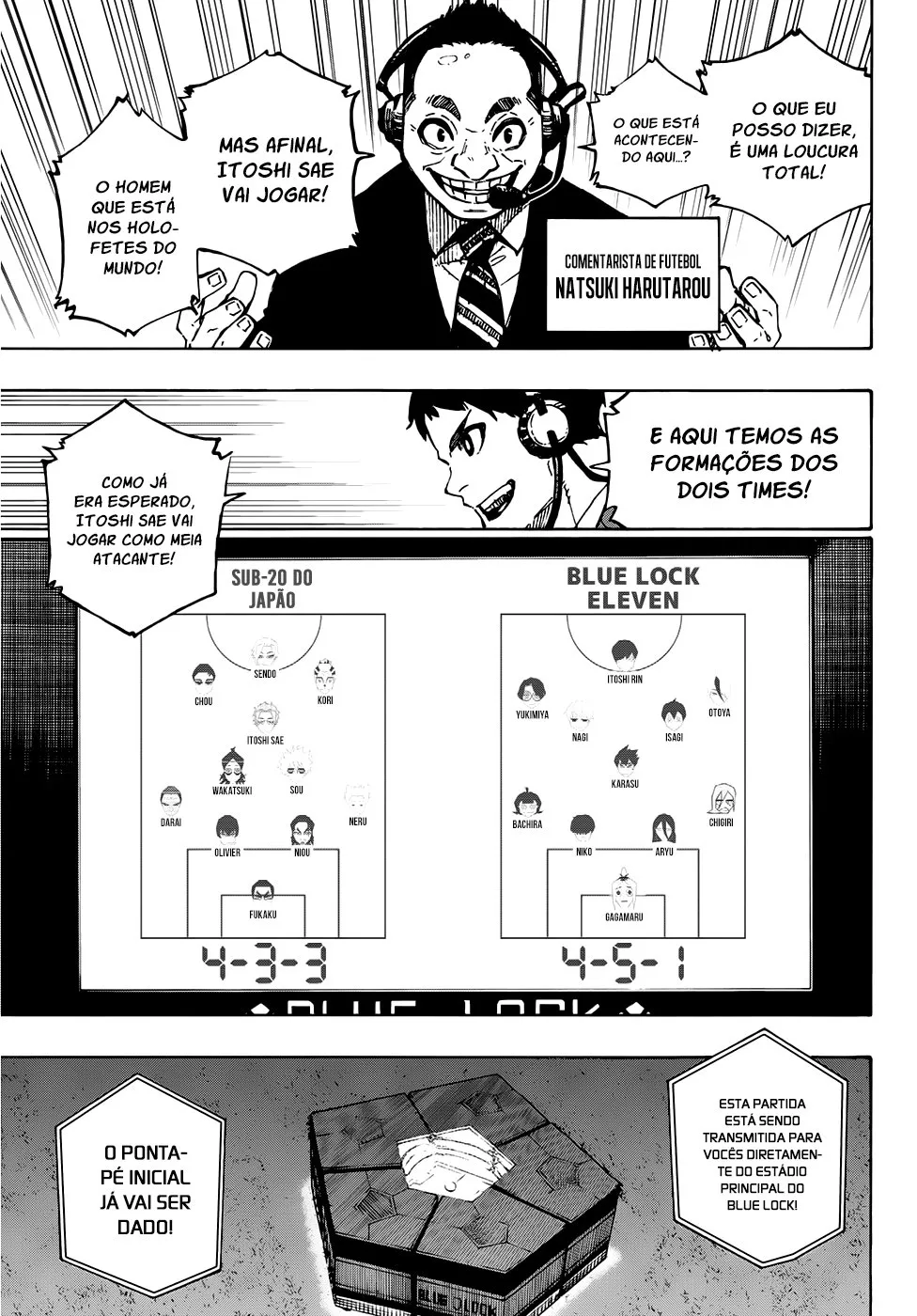 Read Blue Lock PT-BR Manga Online
