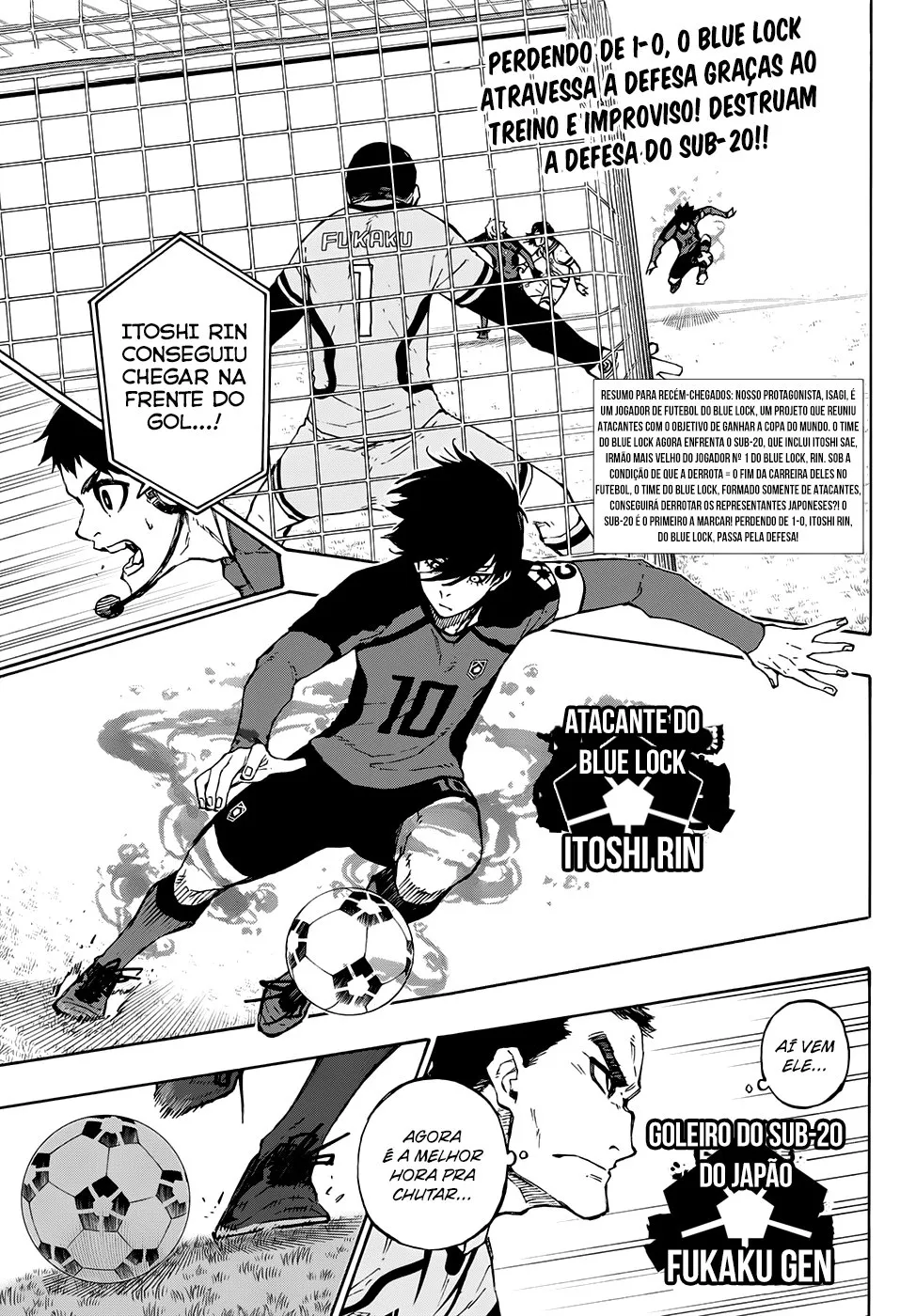 Read Blue Lock PT-BR Manga Online