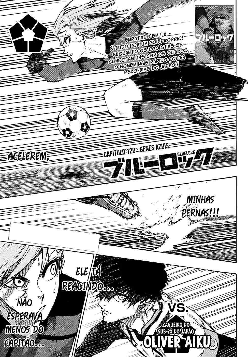 Read Blue Lock PT-BR Manga Online