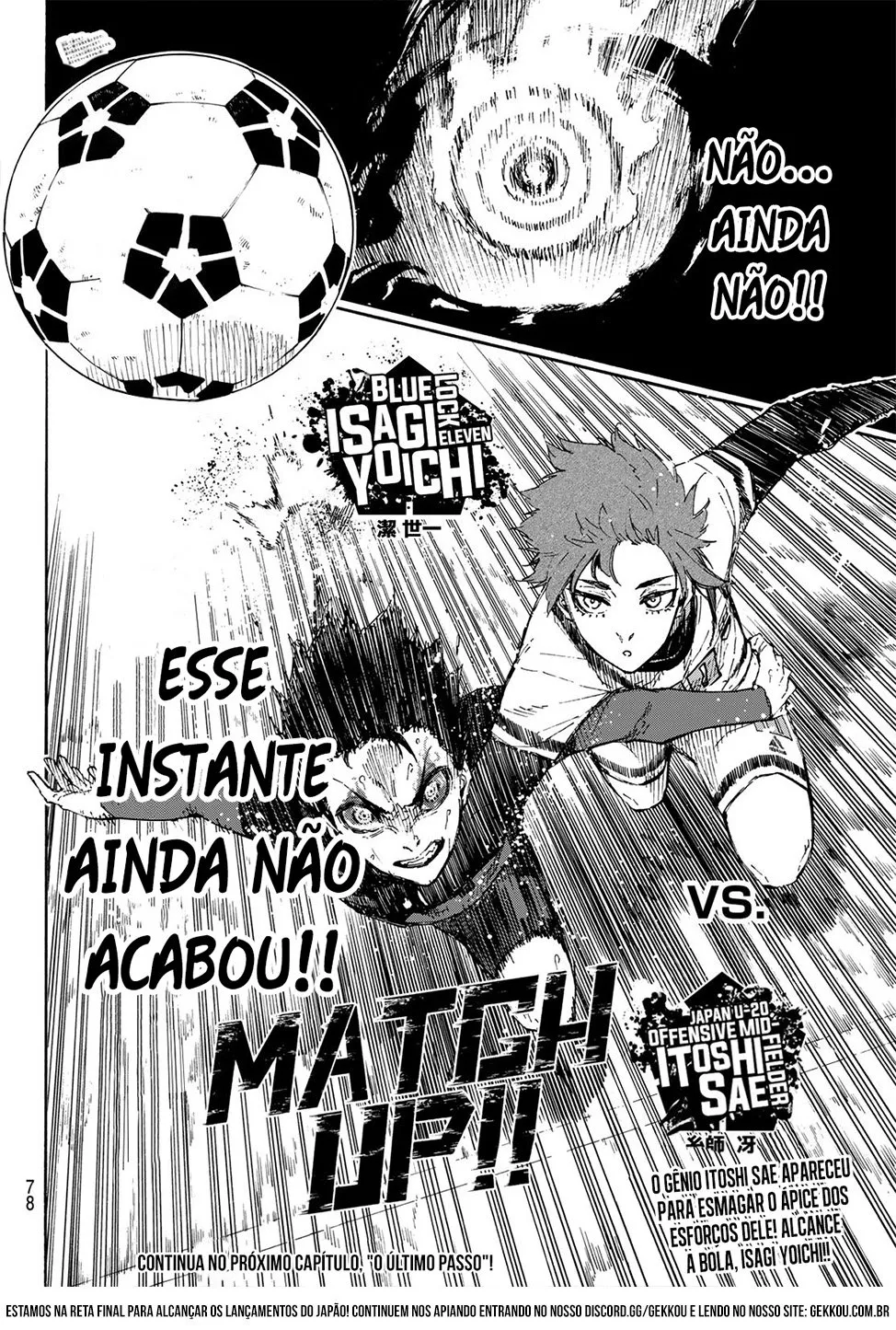 Read Blue Lock PT-BR Manga Online