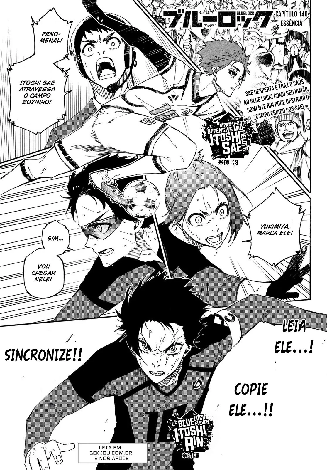Read Blue Lock PT-BR Manga Online