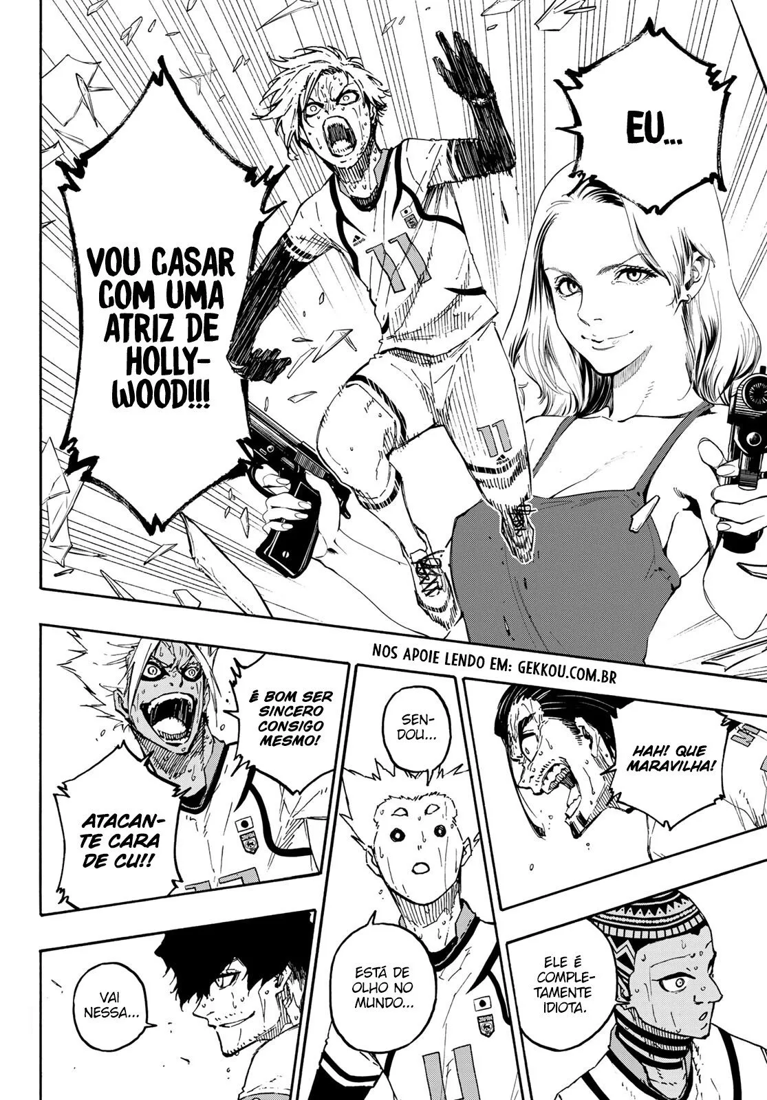 Read Blue Lock PT-BR Manga Online