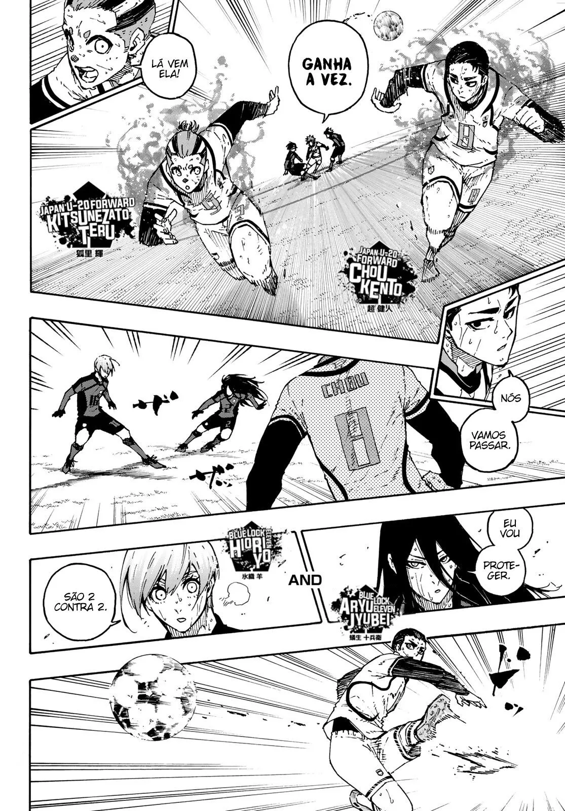 Read Blue Lock PT-BR Manga Online
