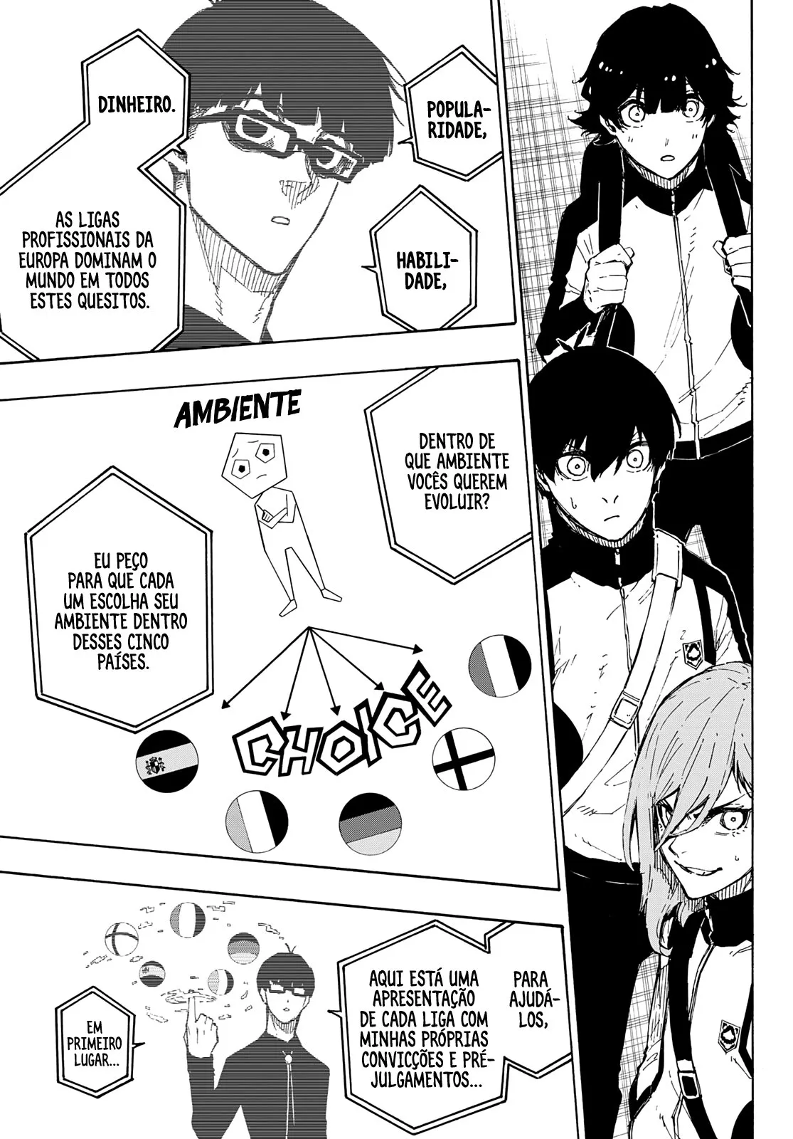 Read Blue Lock PT-BR Manga Online