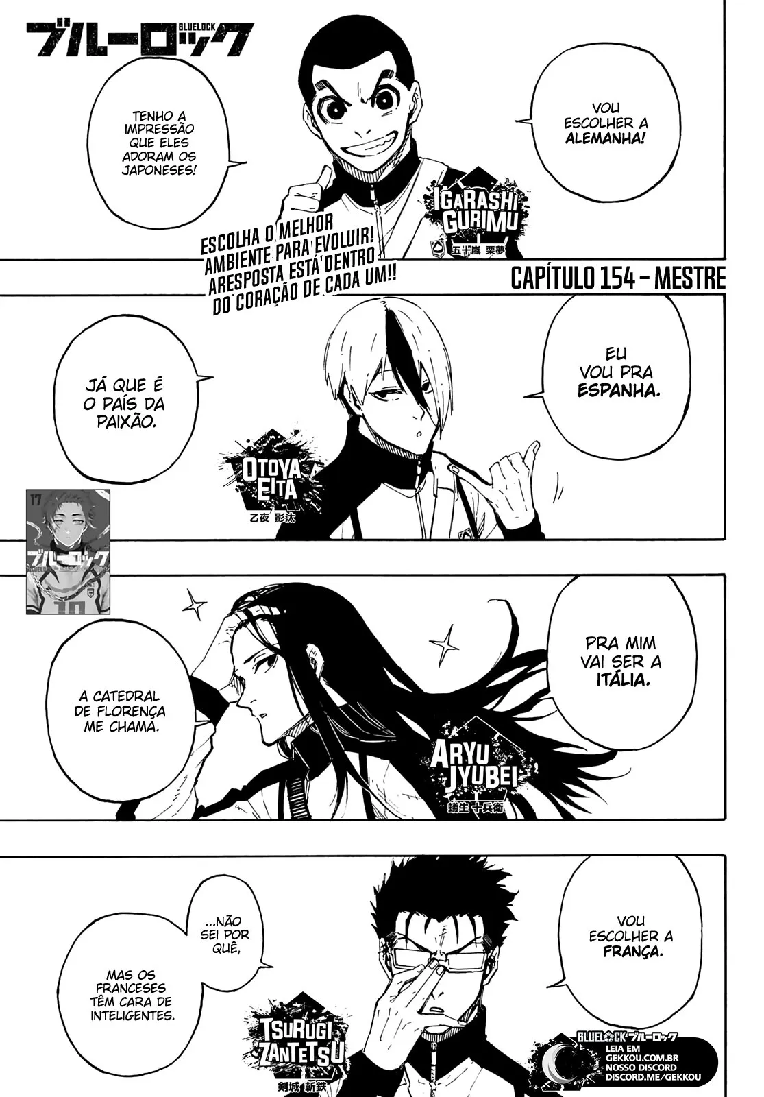 Read Blue Lock PT-BR Manga Online