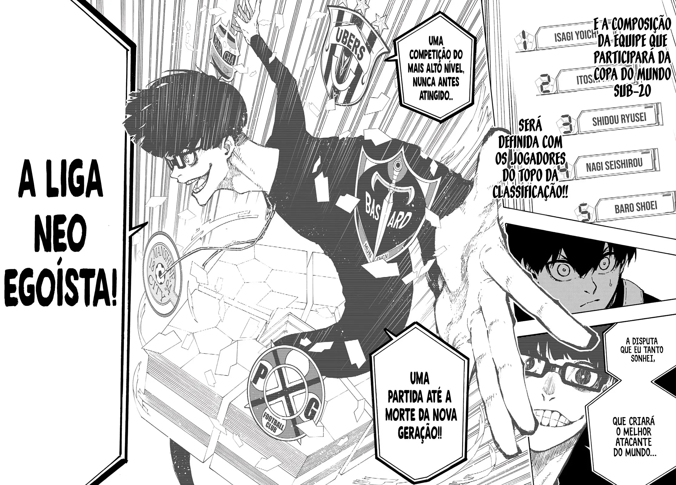 Read Blue Lock PT-BR Manga Online