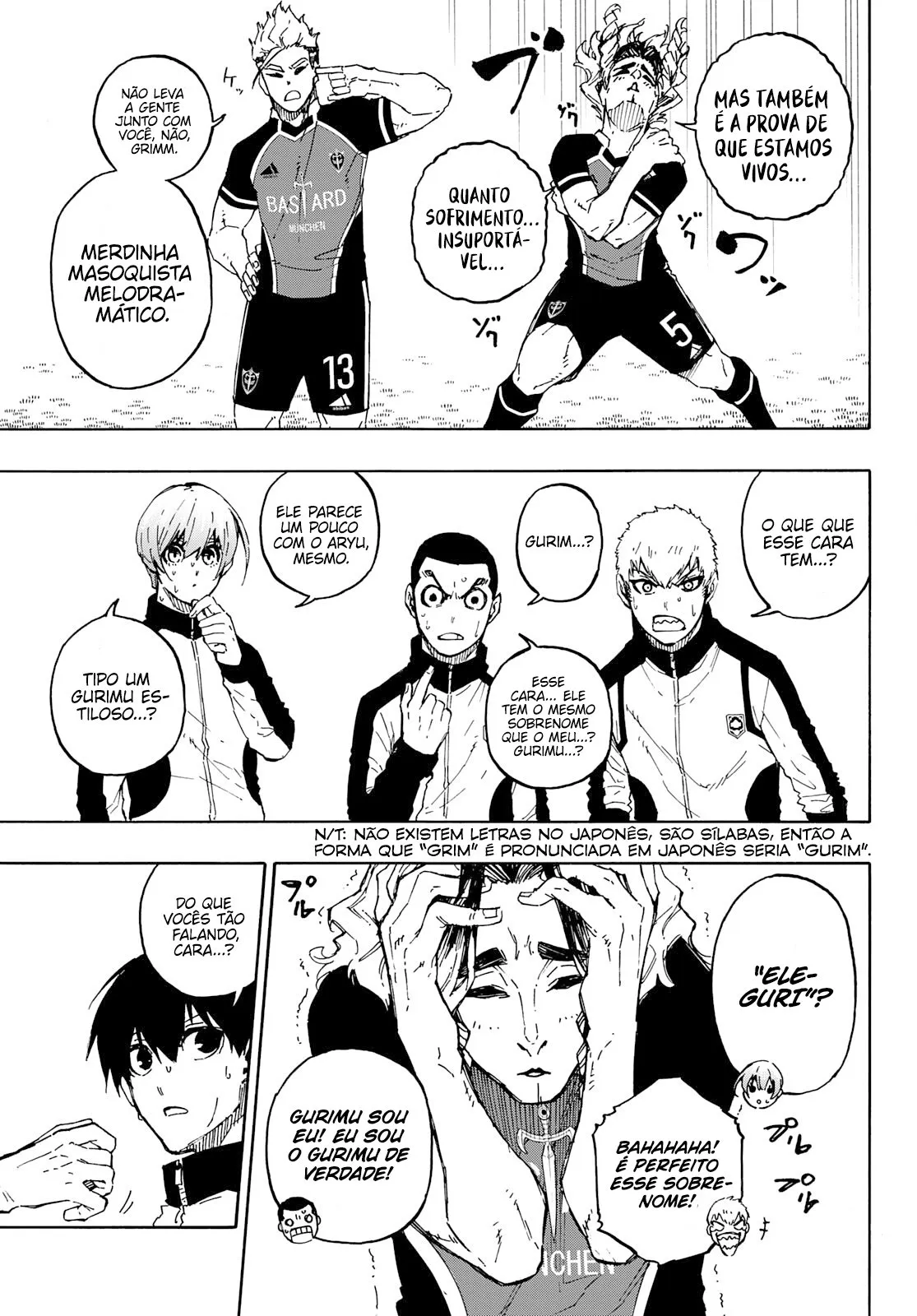 Read Blue Lock PT-BR Manga Online