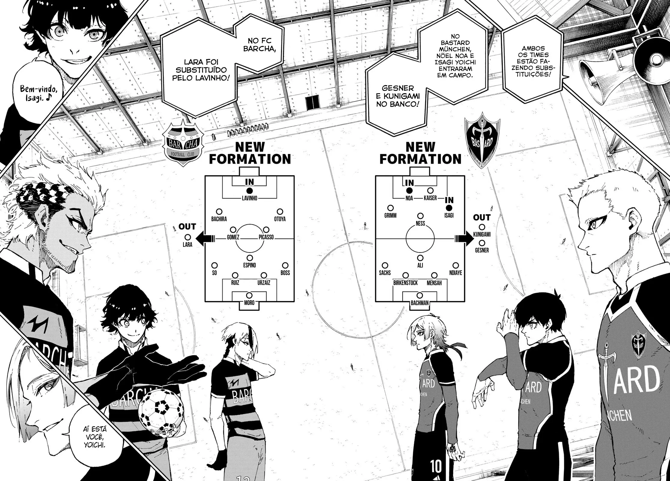 Read Blue Lock PT-BR Manga Online