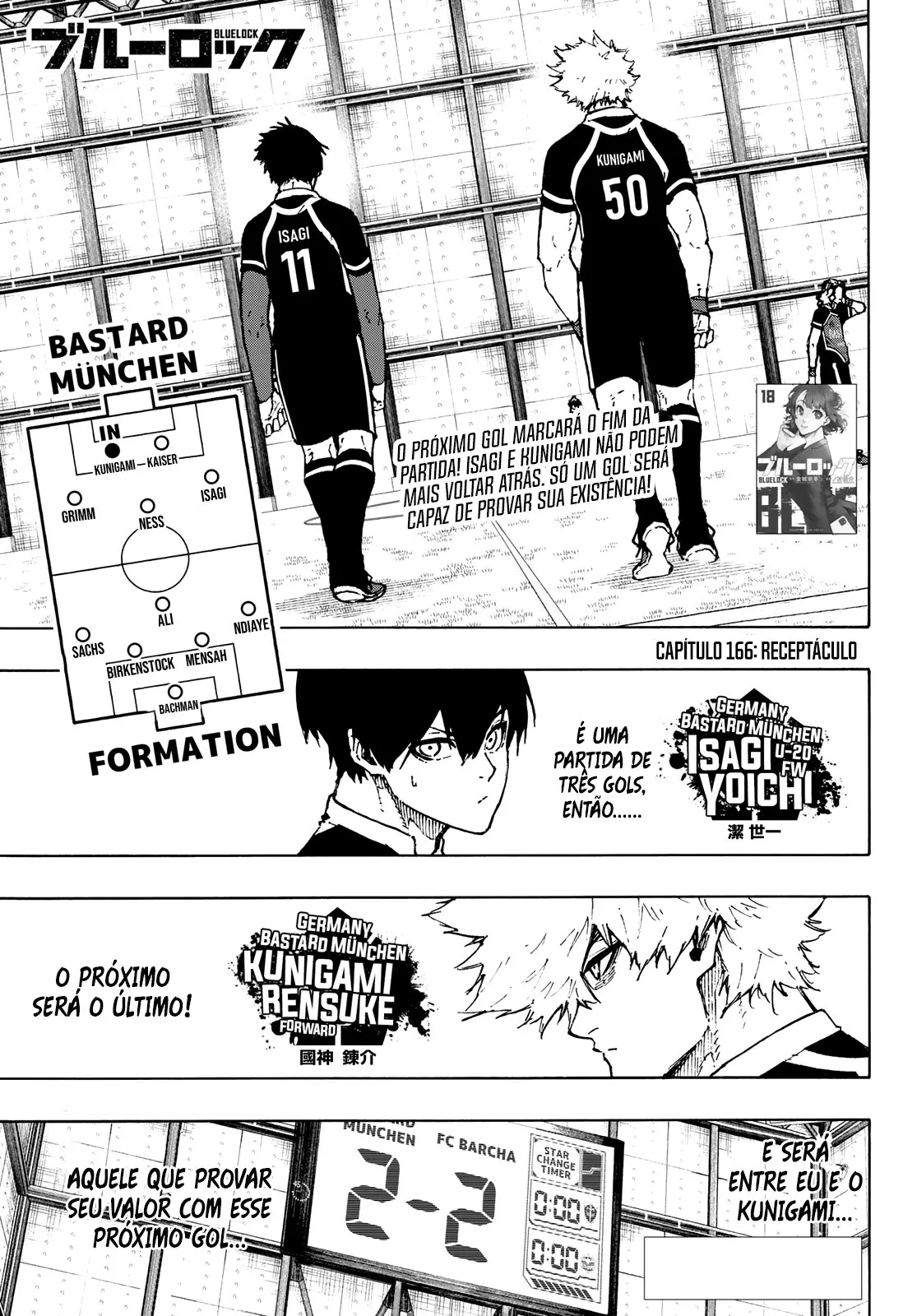 Read Blue Lock PT-BR Manga Online