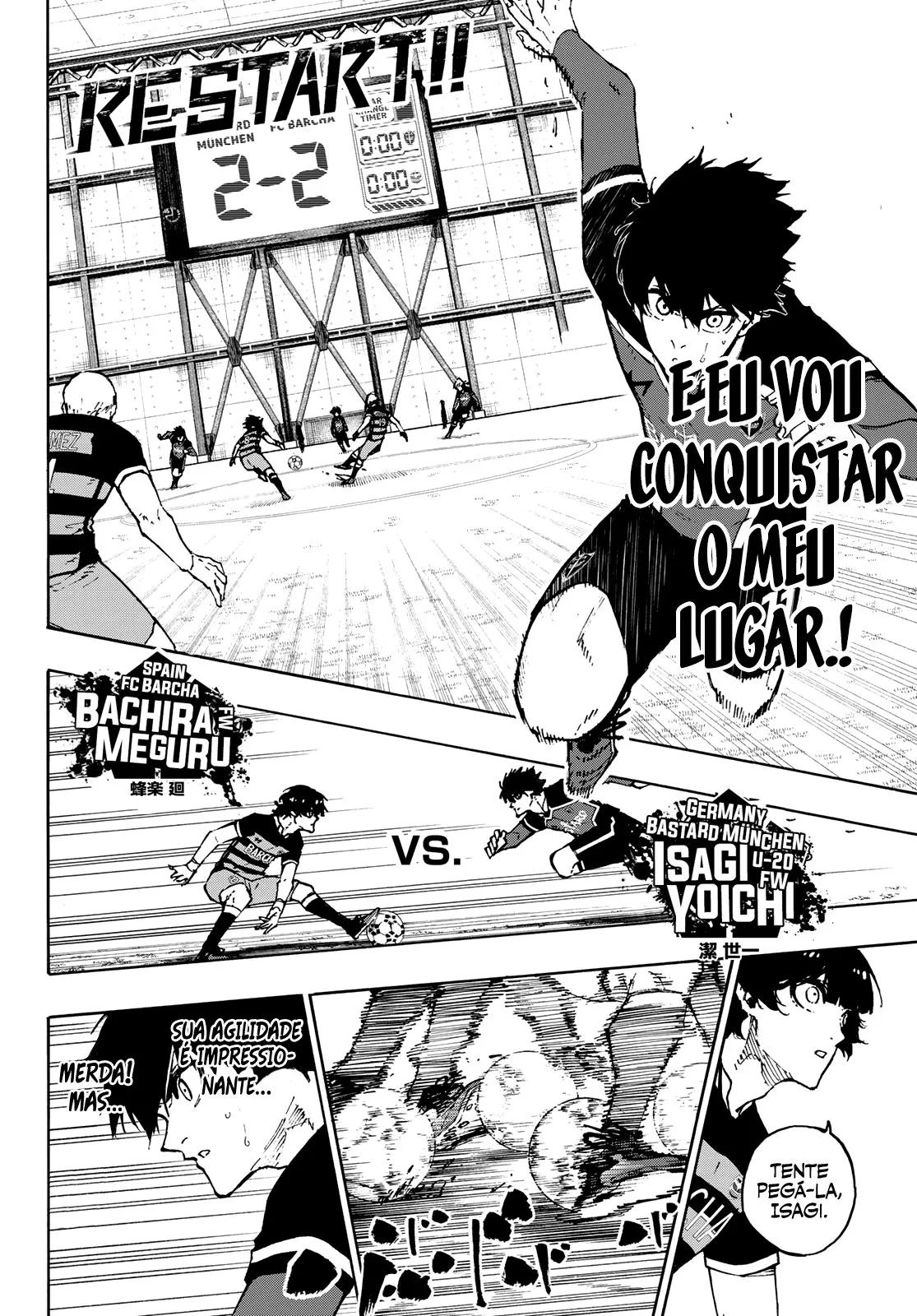 Read Blue Lock PT-BR Manga Online