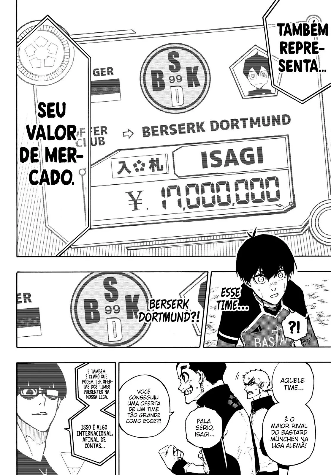 Read Blue Lock PT-BR Manga Online