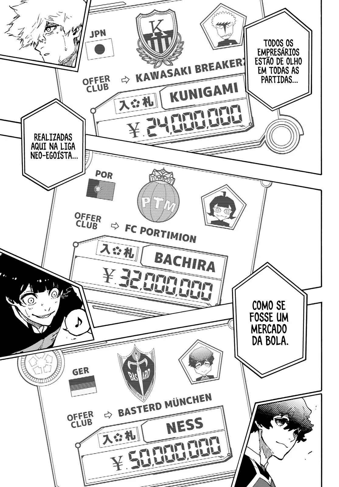 Read Blue Lock PT-BR Manga Online