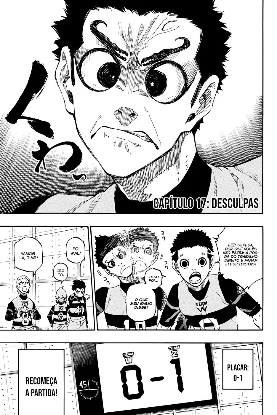 Read Blue Lock PT-BR Manga Online