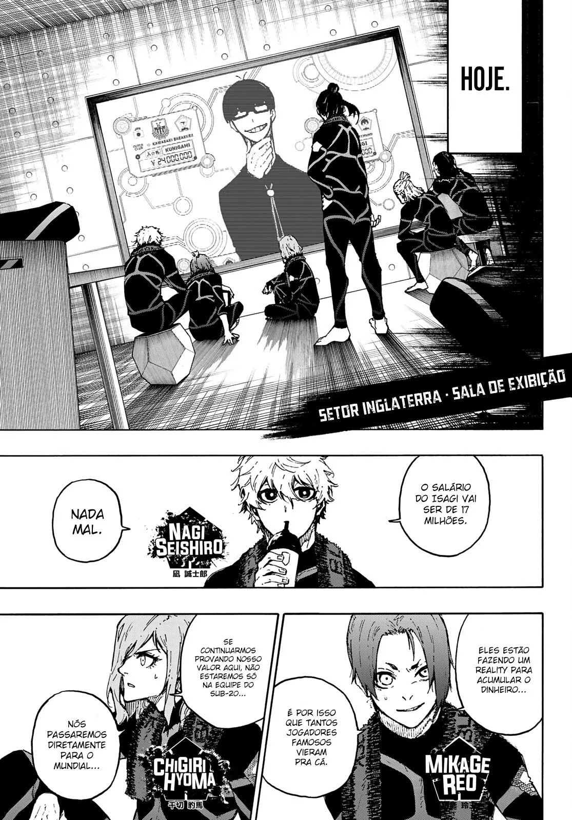 Read Blue Lock PT-BR Manga Online