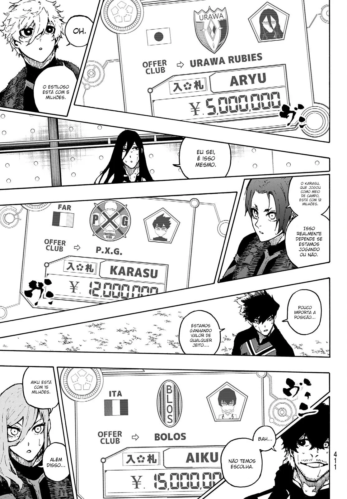 Read Blue Lock PT-BR Manga Online