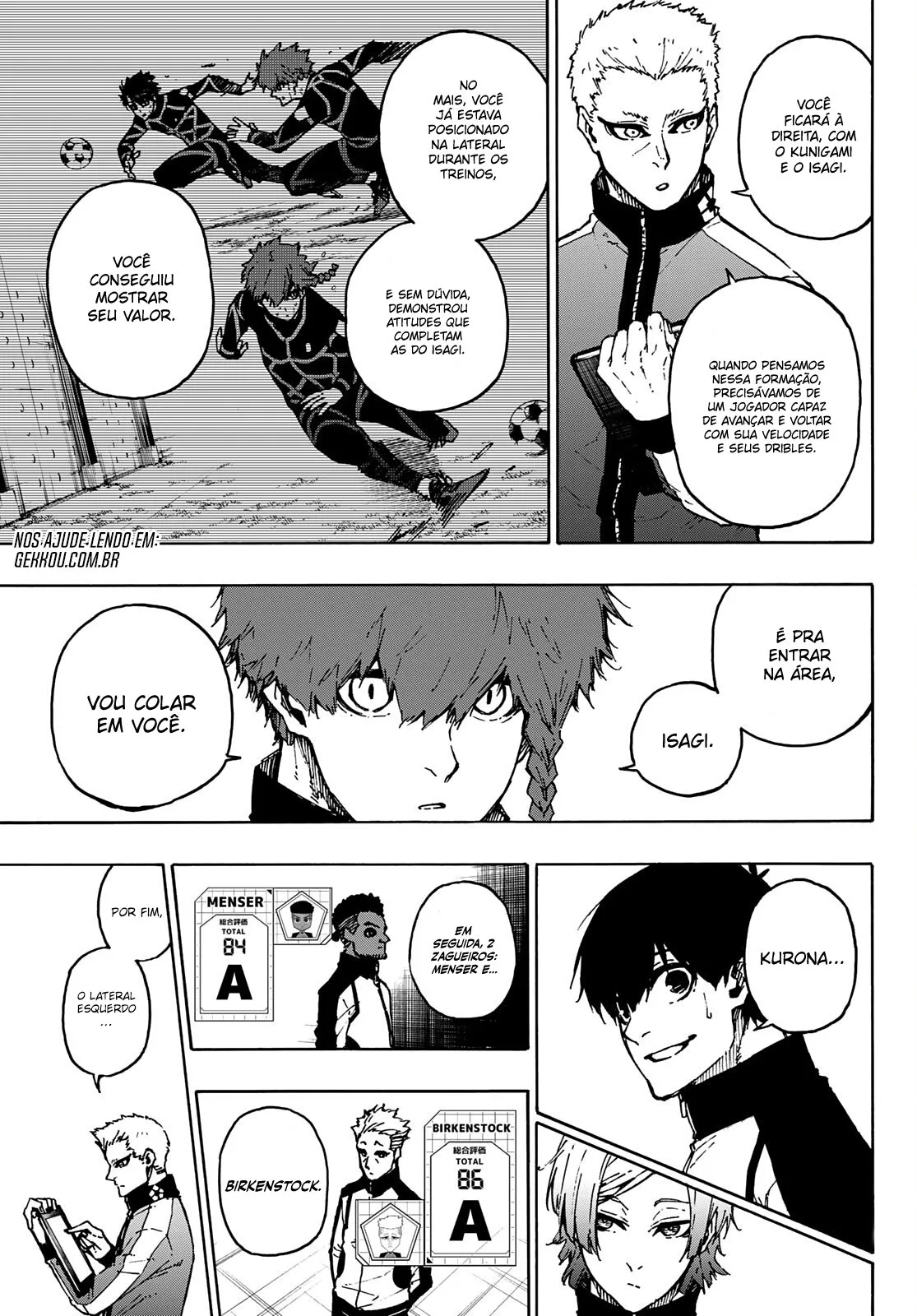 Read Blue Lock PT-BR Manga Online