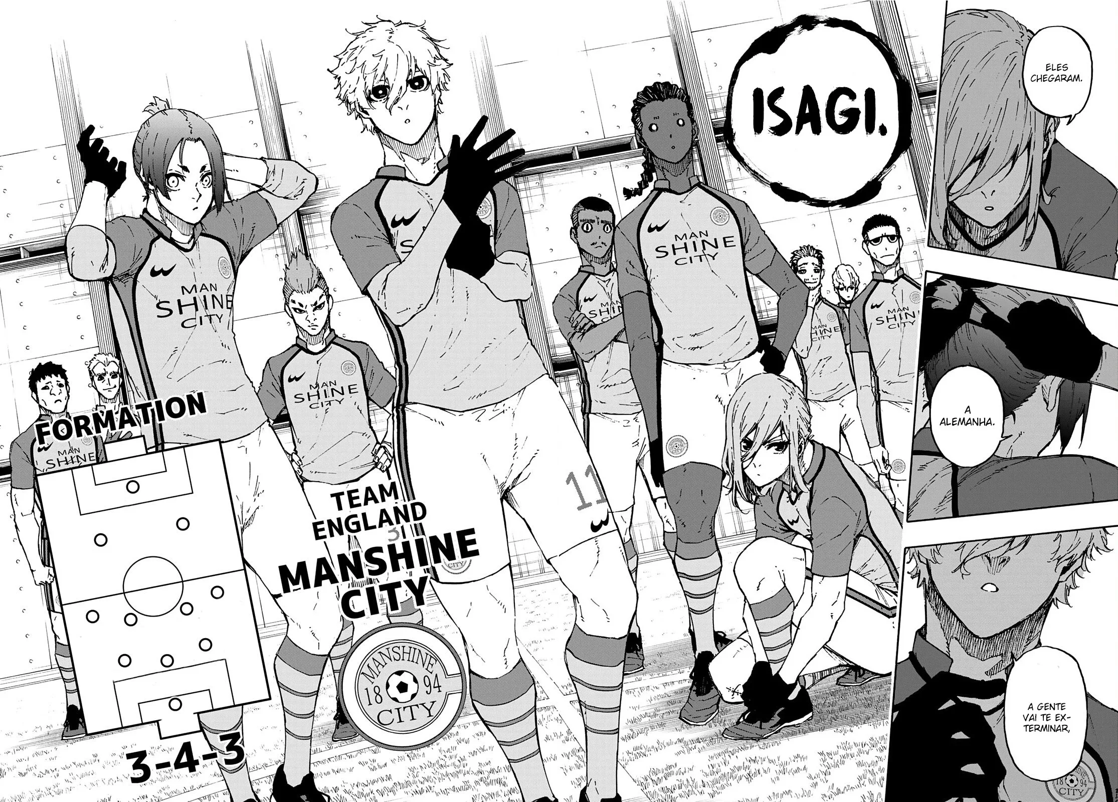 Read Blue Lock PT-BR Manga Online