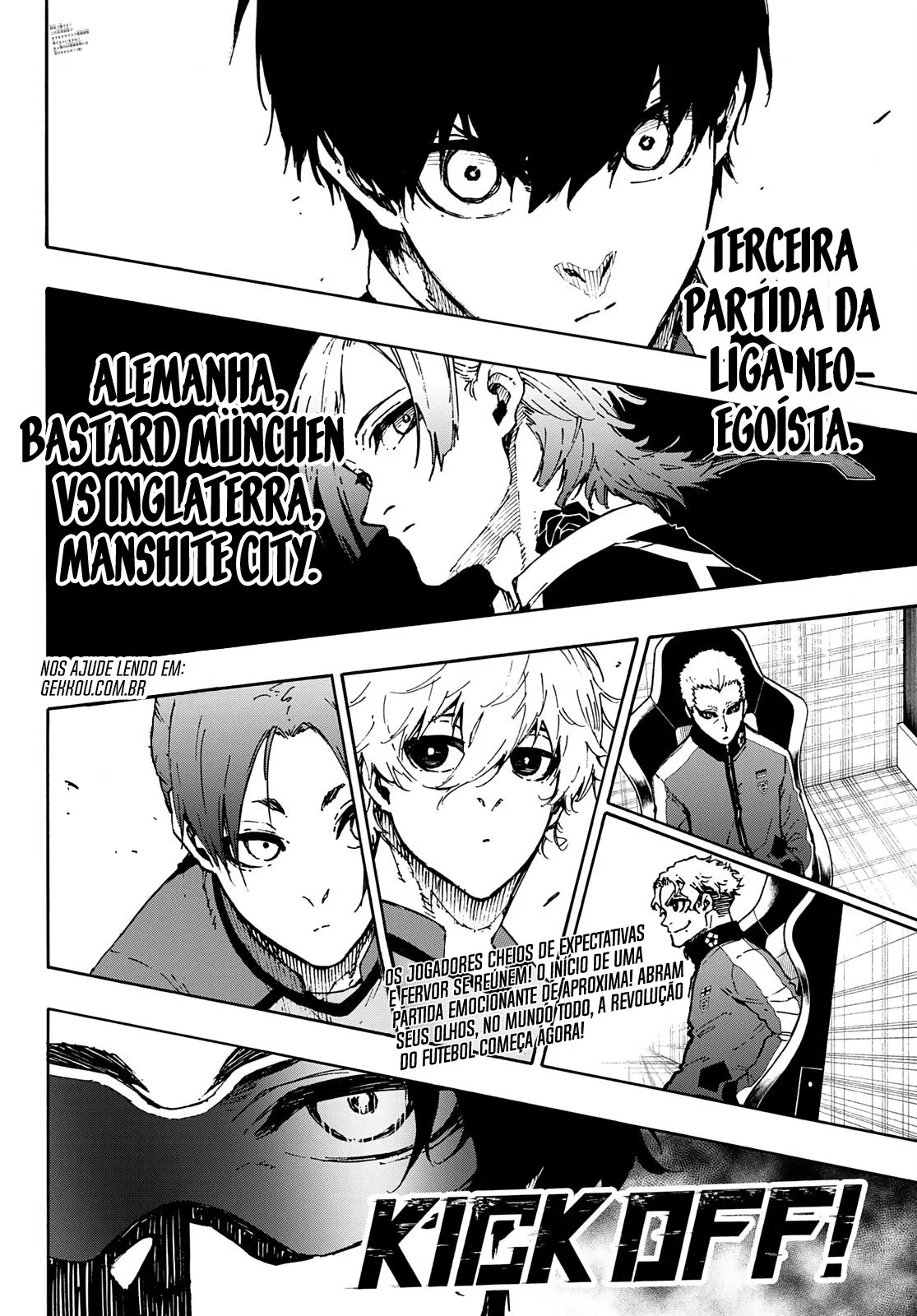 Read Blue Lock PT-BR Manga Online