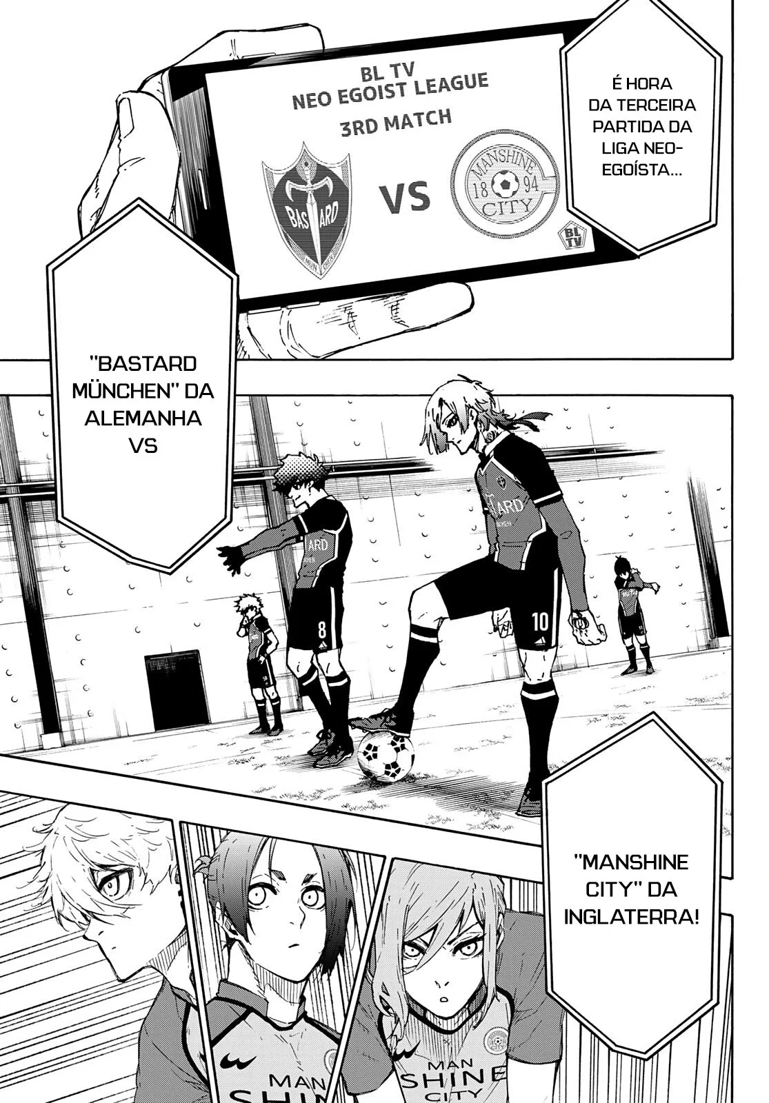 Read Blue Lock PT-BR Manga Online