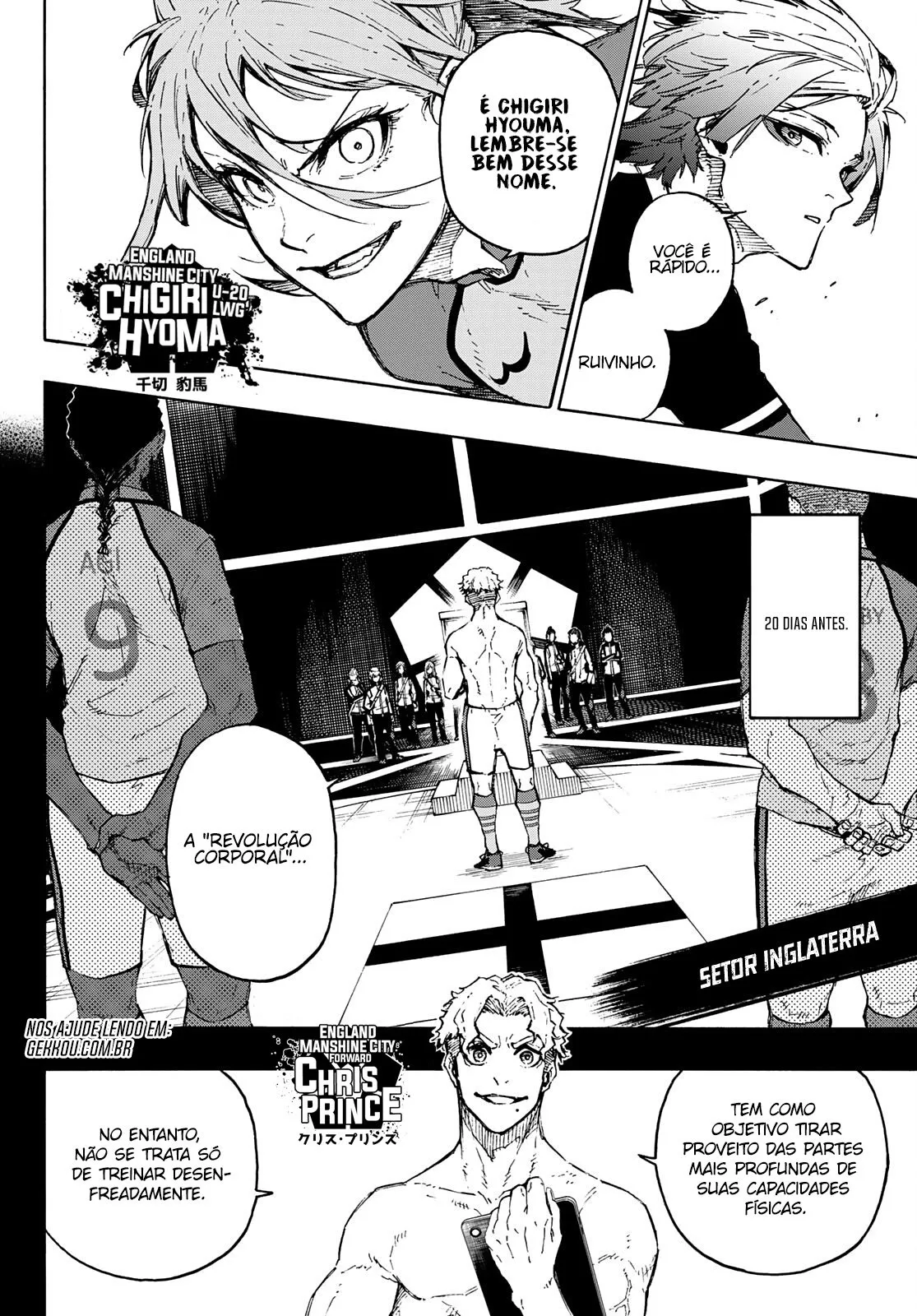 Read Blue Lock PT-BR Manga Online
