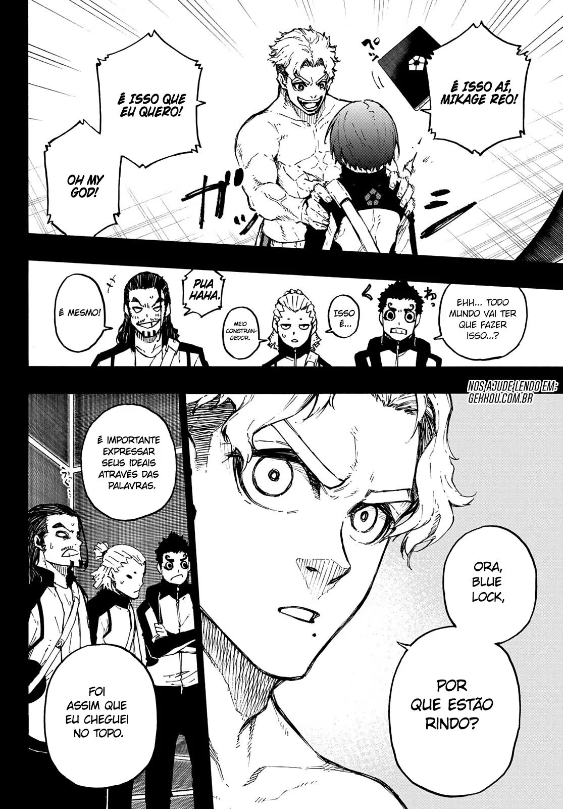 Read Blue Lock PT-BR Manga Online
